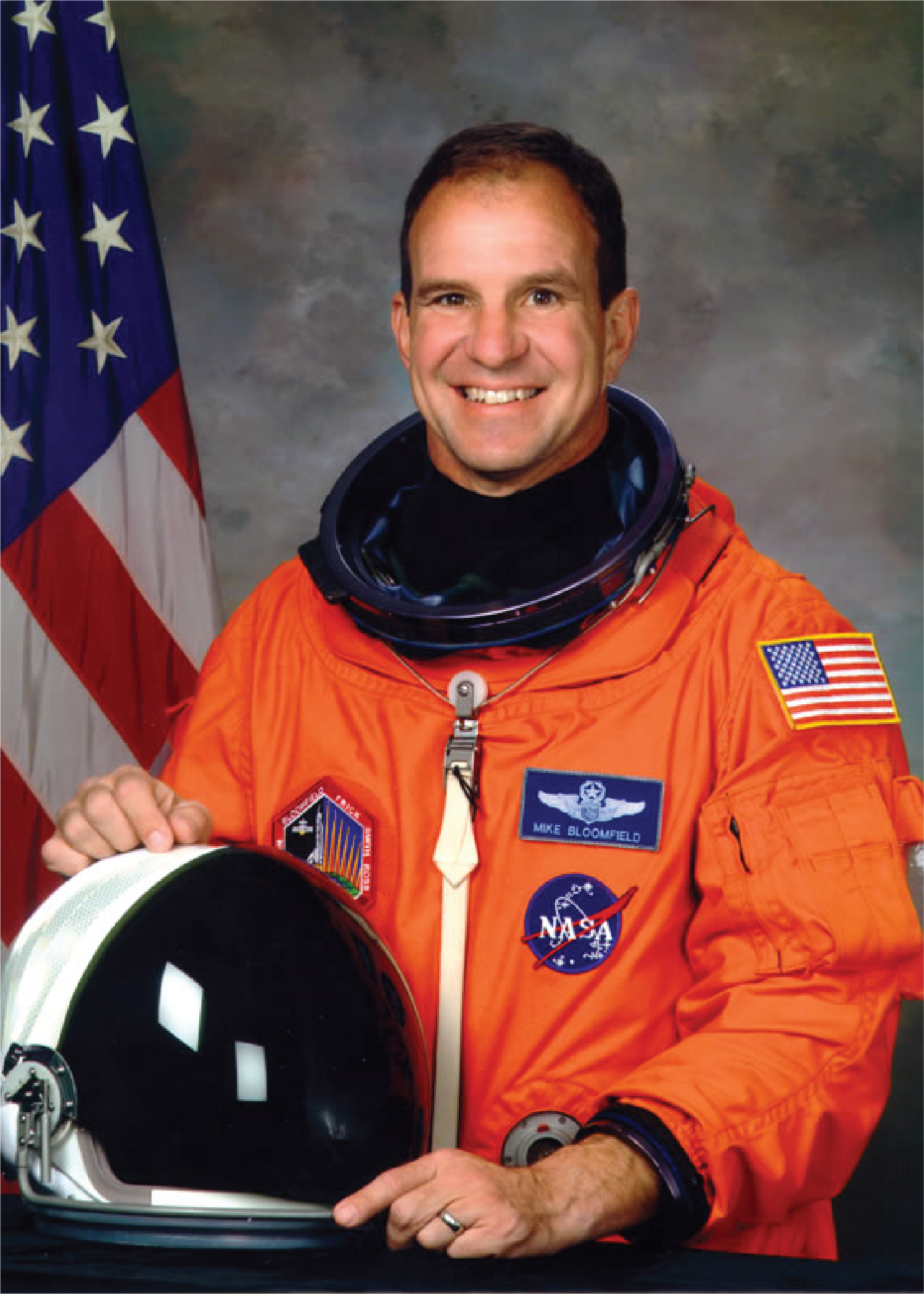 Astronaut Michael J. Bloomfield