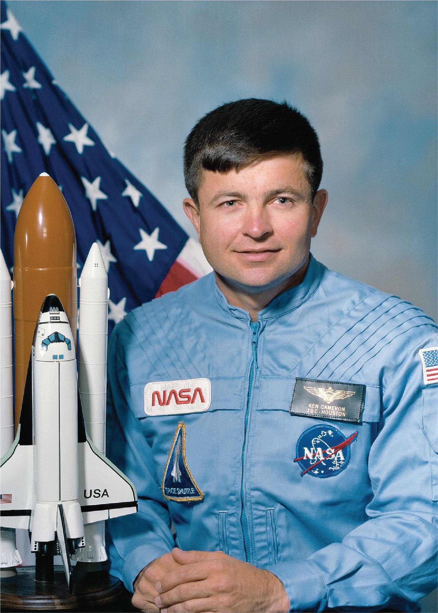 Astronaut Kenneth D. Cameron