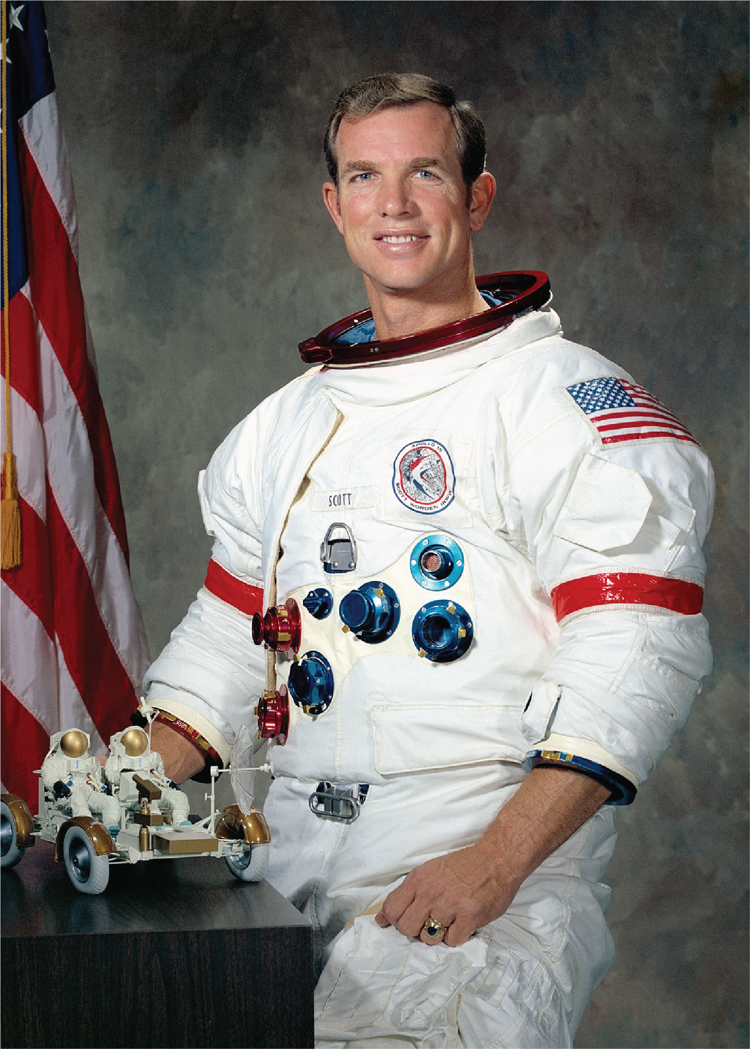 Astronaut David Scott