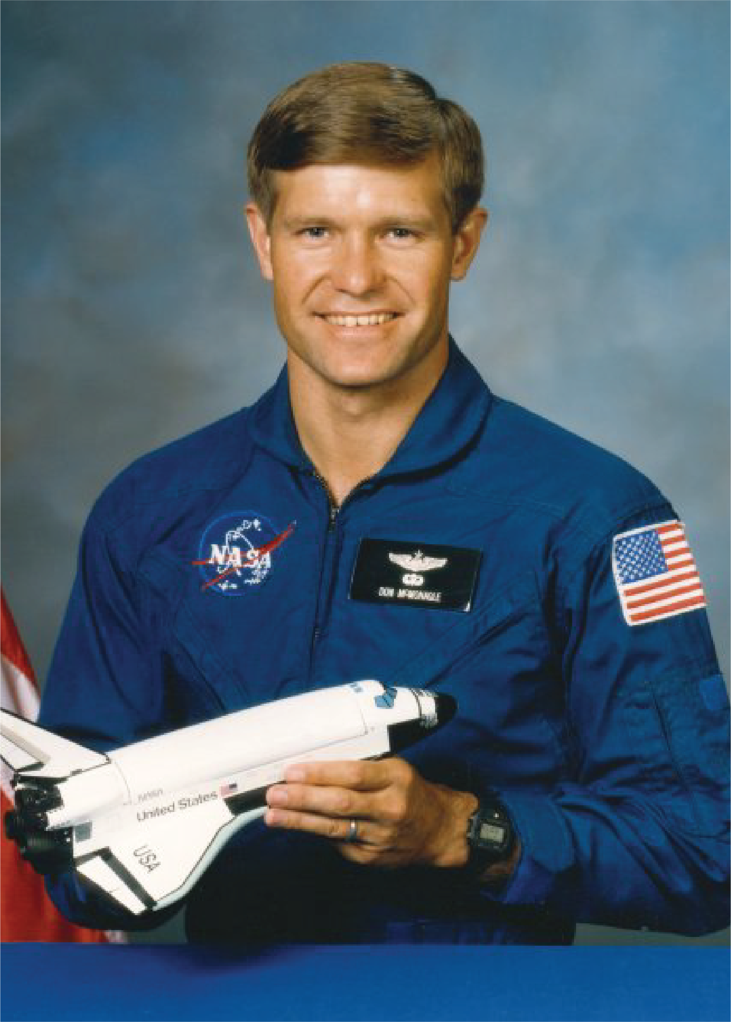 Astronaut Donald R. McMonagle