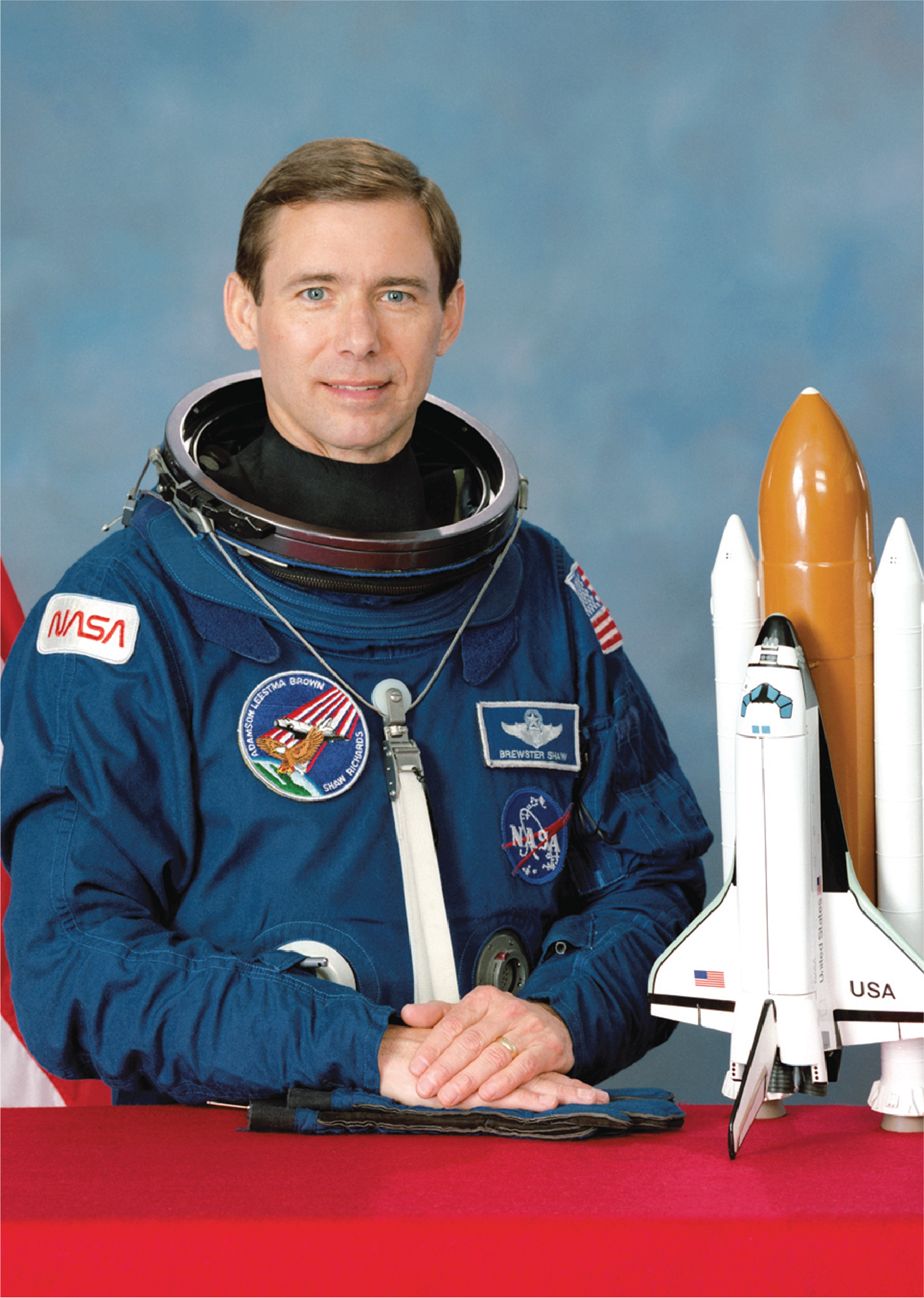 Astronaut Brewster H. Shaw